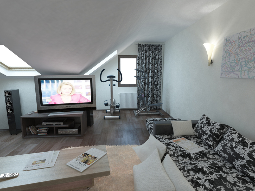Bilder 3d interieur wohnzimmer braun beige 3