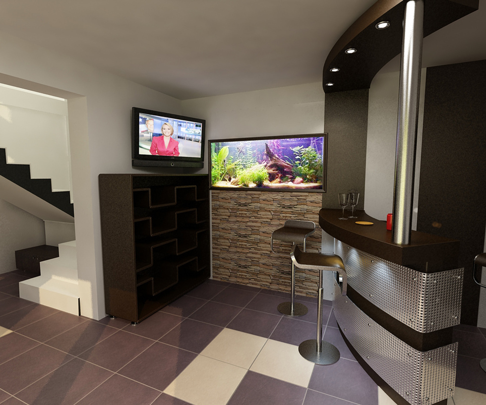 Bilder 3d interieur wohnzimmer modern 'casa iezareni' 8
