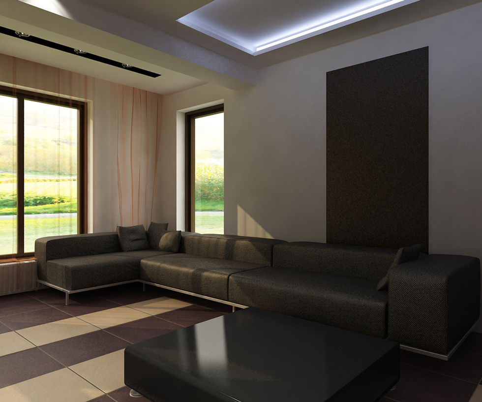 Bilder 3d interieur wohnzimmer modern 'casa iezareni' 10