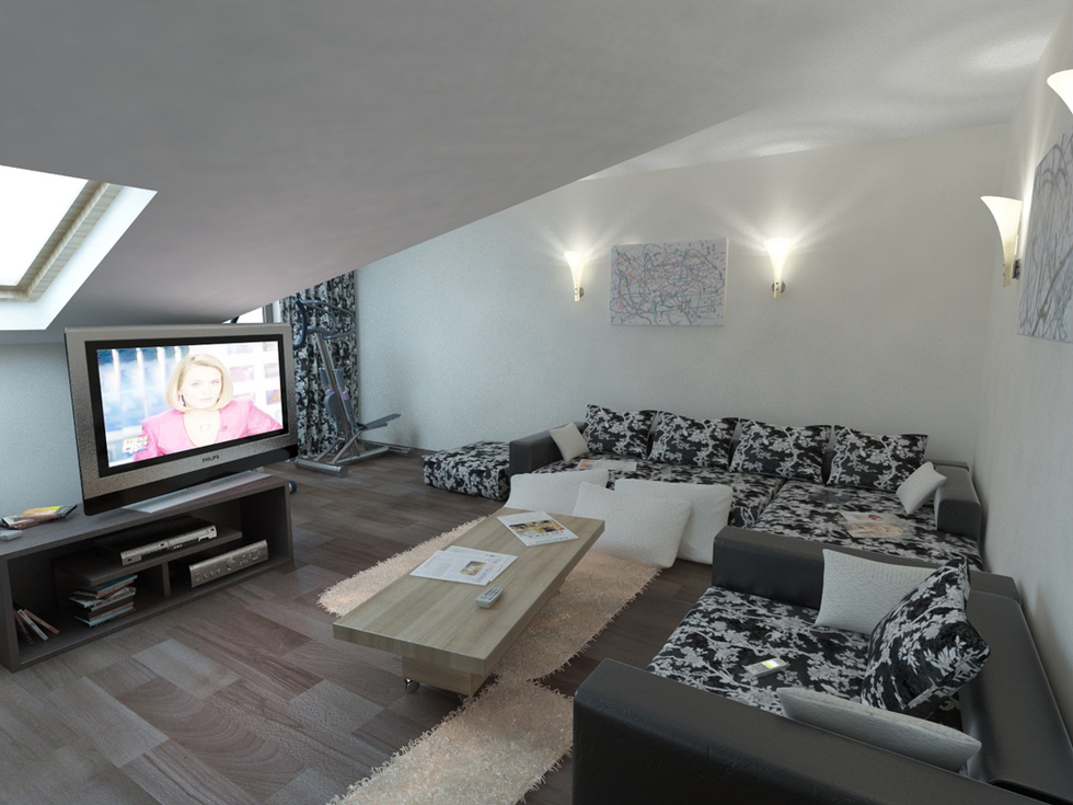 Bilder 3d interieur wohnzimmer braun beige 5 Wohnzimmer in beige braun