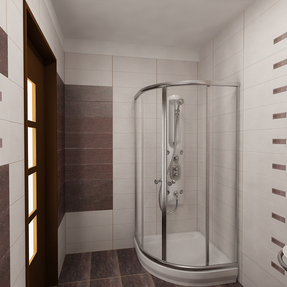 Bilder - 3D Interieur Badezimmer Weiß-Braun \'Baie Parascanu\' 8 Bilder - 3D Interieur Badezimmer Weiß-Braun \'Baie Parascanu\' 8